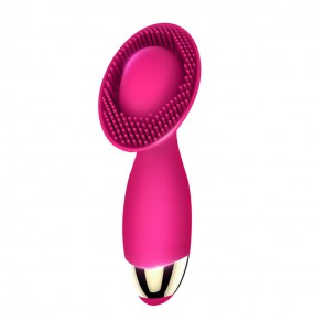 TAIWAN OMYSKY Licking Vibrator Toy Clit Stimulator (Chargeable - Red Rose)